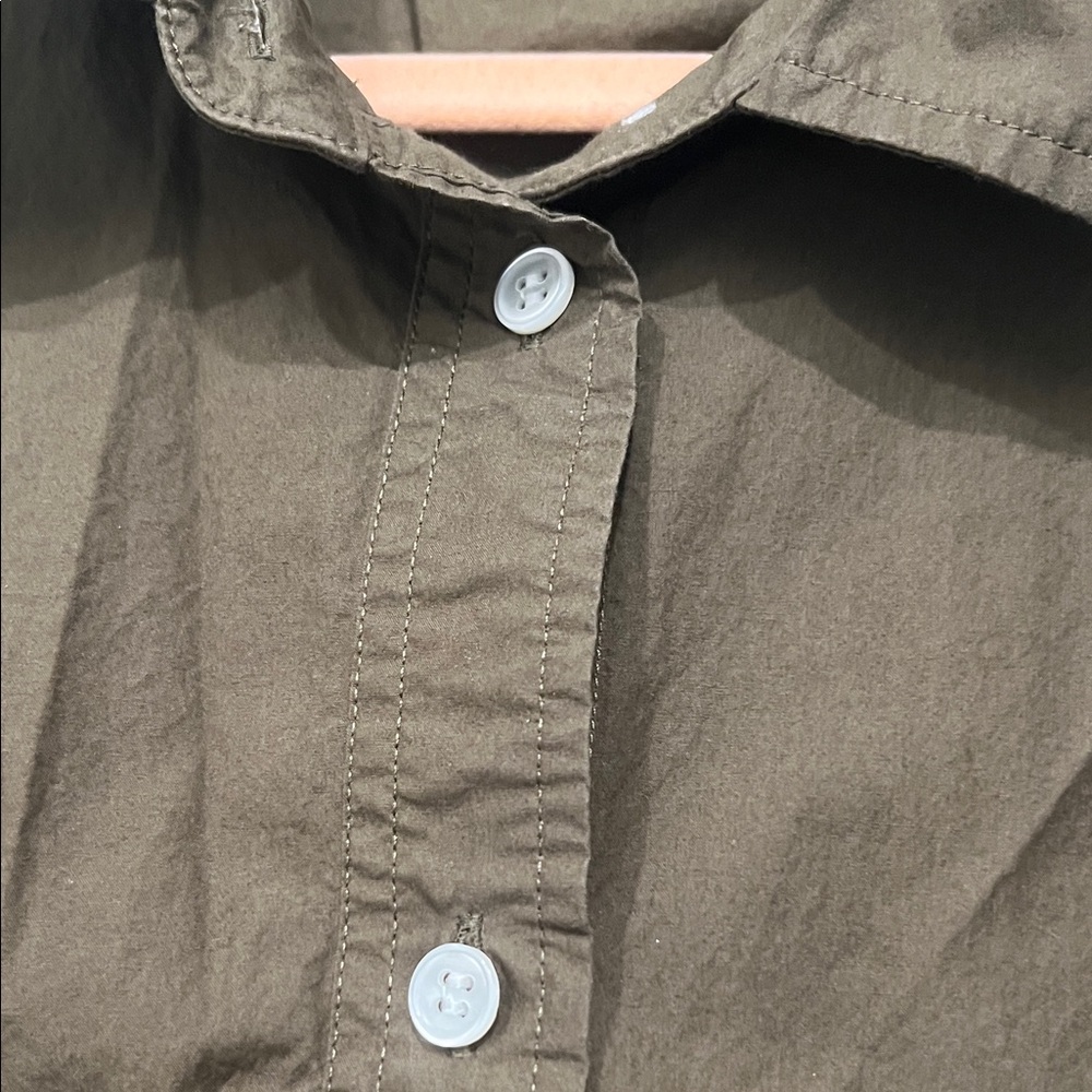 Banana Republic Dark Green Casual Shirt - Picture 7 of 10